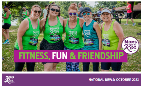 Sample of MOTR's emailed newsletter with headline "Opt outside"