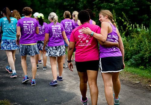 MOTR Runners from multiple locations Supporting Each other