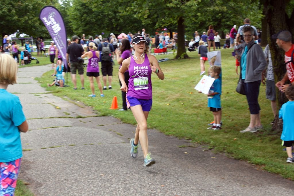 Member running in the MOTR 5K/10K