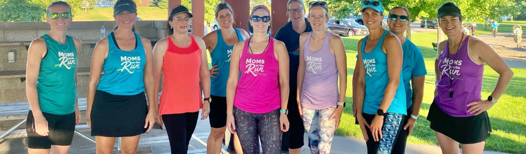 A group of MOTR members wearing various colors of MOTR shirts