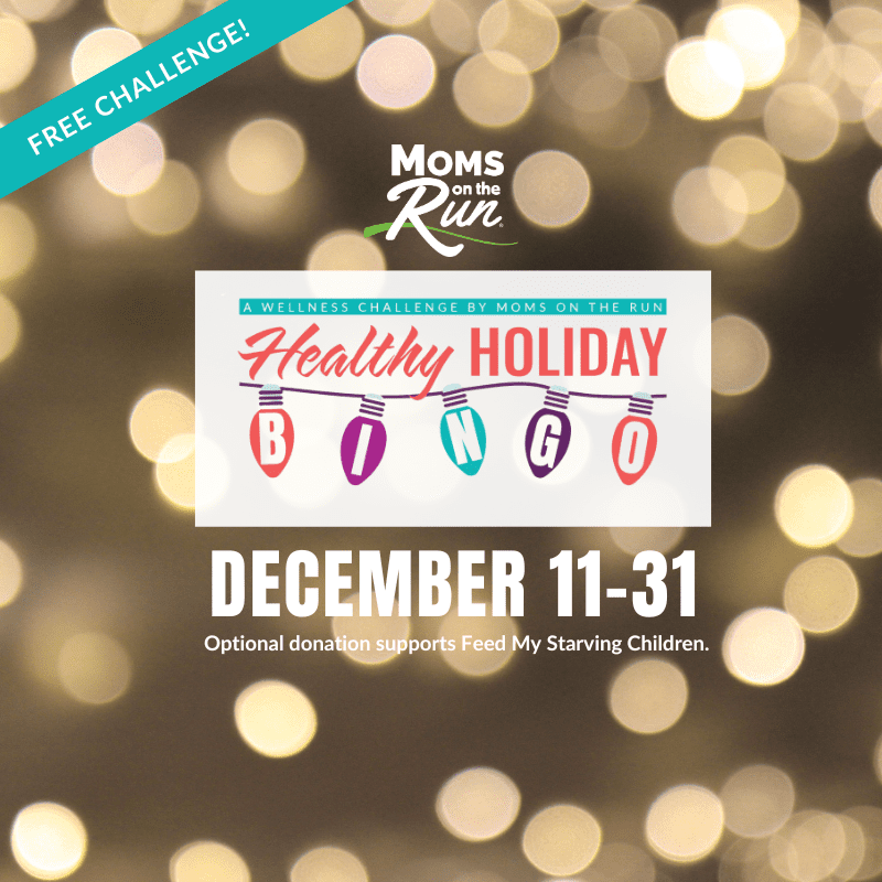 Healthy Holiday challenge icon with December 11-31