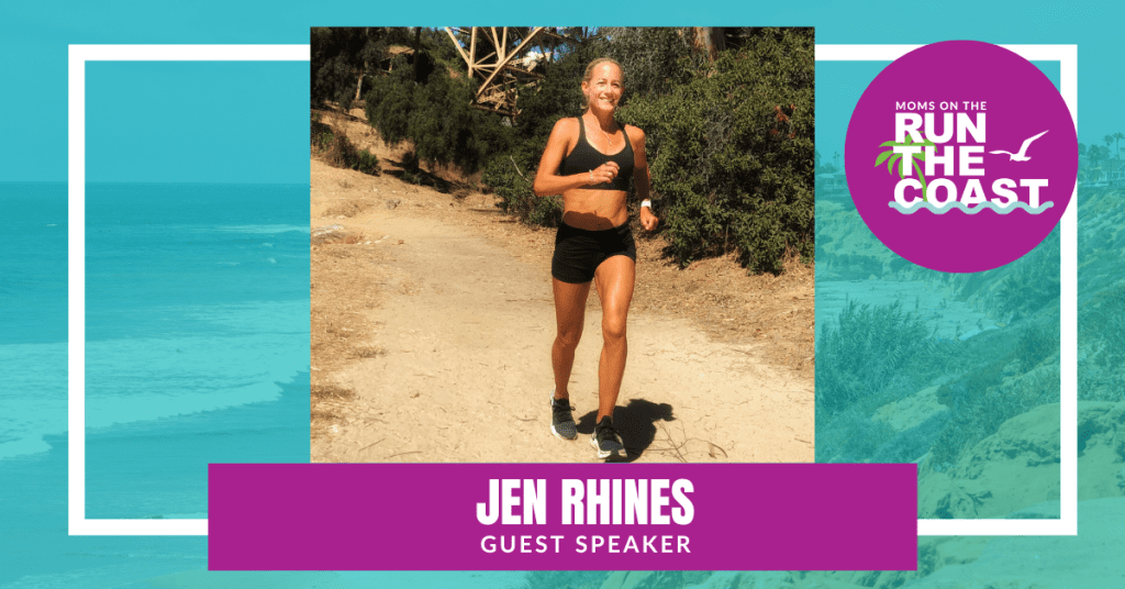 Jen Rhines running