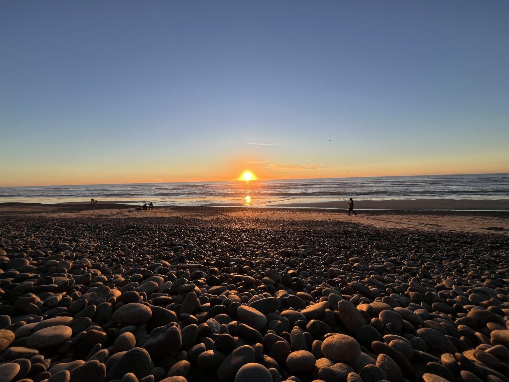 beach sunset
