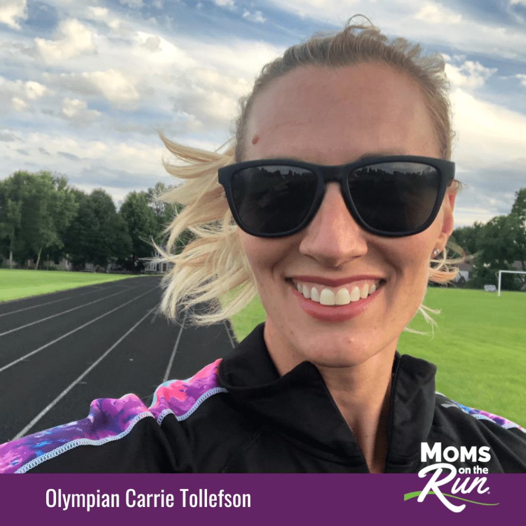 Olympian Carrie Tollefson