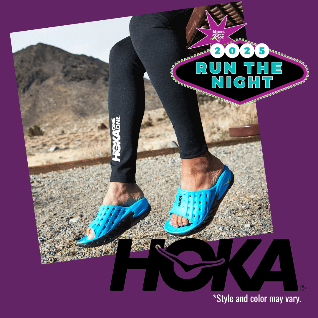 hoka slides on feet