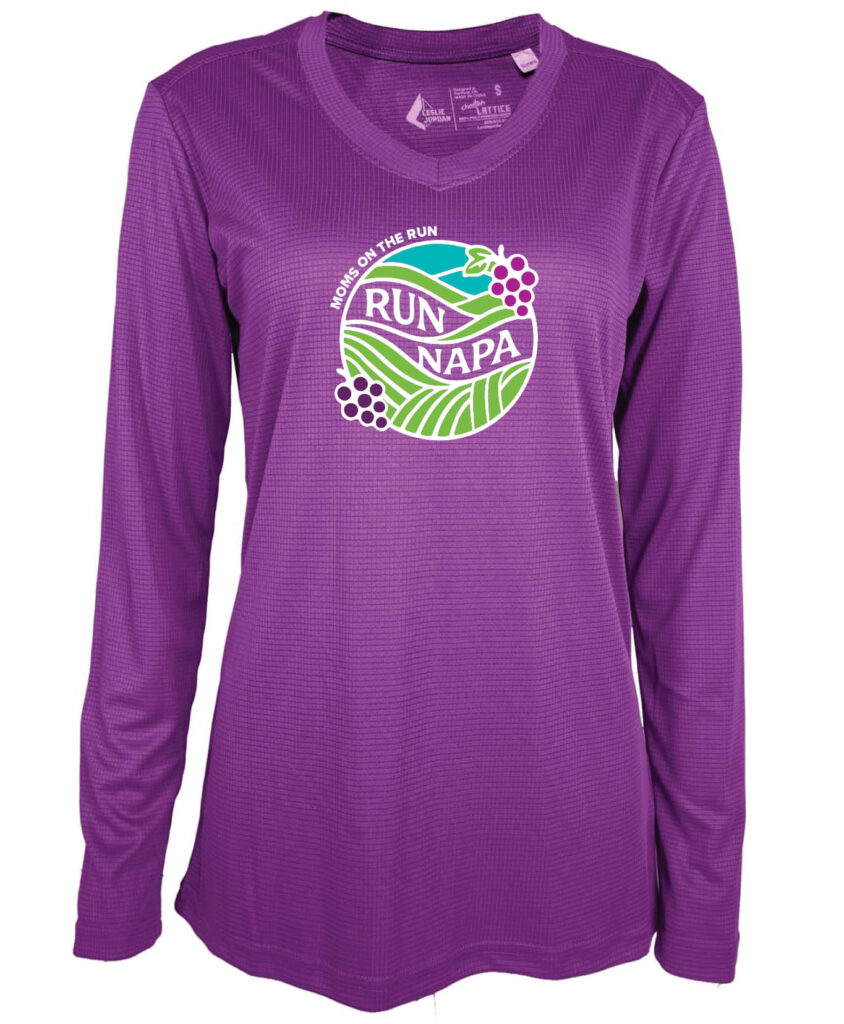 Napa long sleeved purple shirt