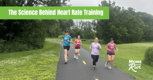 female runners on trail with heading of Science Behind Heart Rate Training