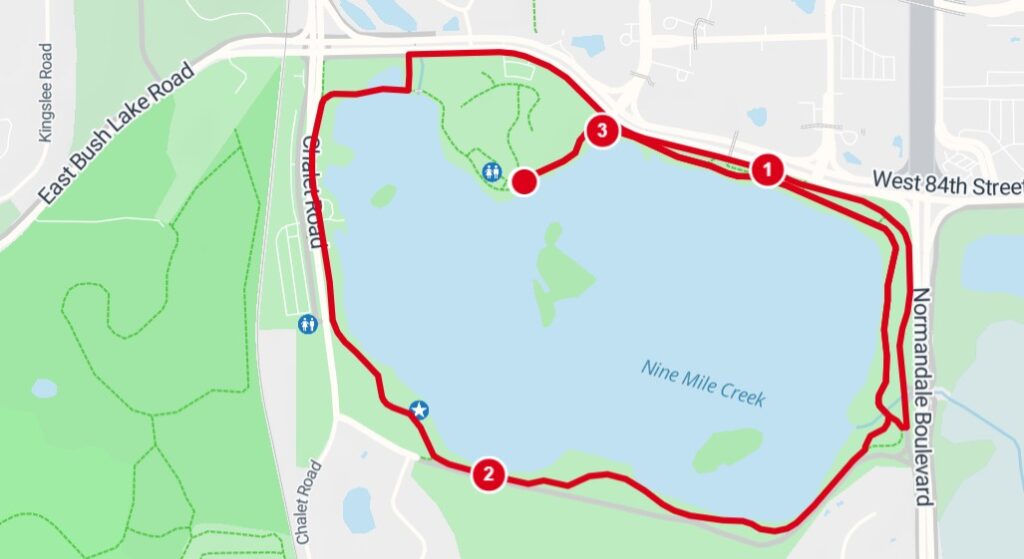 5K Course Map